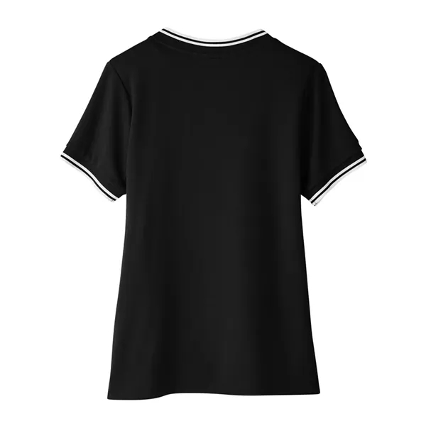 DJ Classic Women's CrownLux Performance® Plaited Tipped V...... from ASI 84358 S&S Activewear