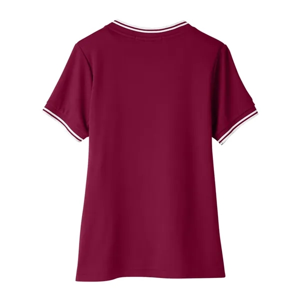 DJ Classic Women's CrownLux Performance® Plaited Tipped V...... from ASI 84358 S&S Activewear