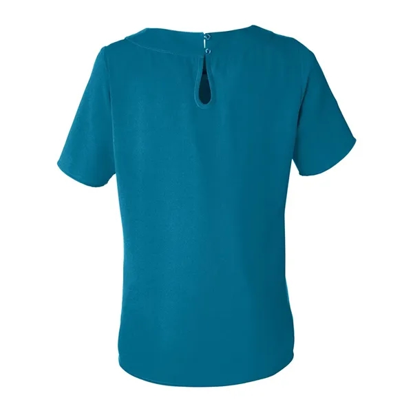 DJ Classic Women's Perfect Fit™ Boat Neck Blouse... from ASI 84358 S&S Activewear