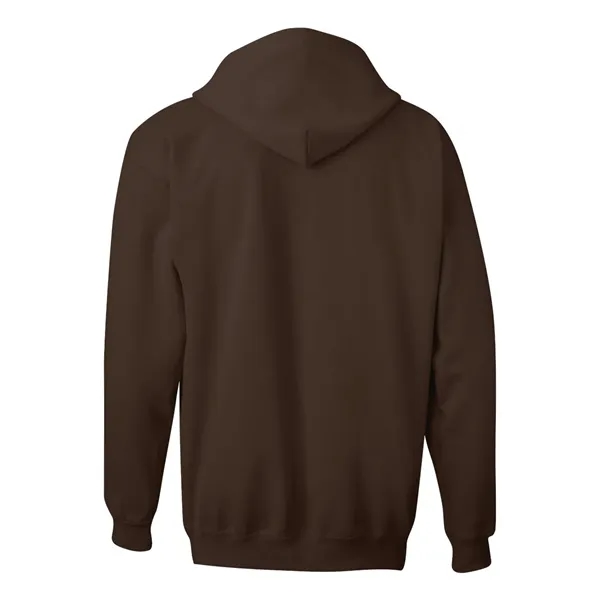 Full-zip hooded sweatshirt made of cotton/polyester fleece and low-pill, high-stitch density... from ASI 84358 S&S Activewear