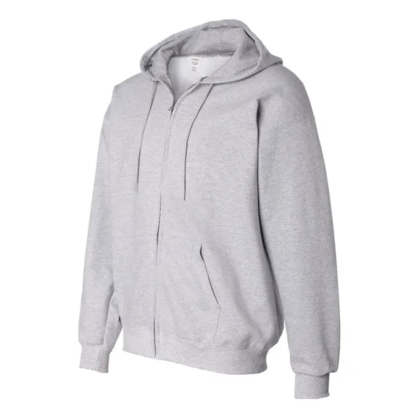 Full-zip hooded sweatshirt made of cotton/polyester fleece and low-pill, high-stitch density... from ASI 84358 S&S Activewear