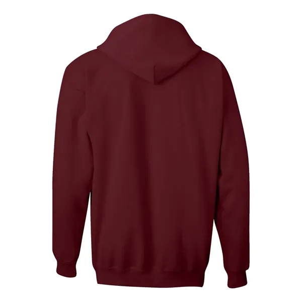 Full-zip hooded sweatshirt made of cotton/polyester fleece and low-pill, high-stitch density... from ASI 84358 S&S Activewear