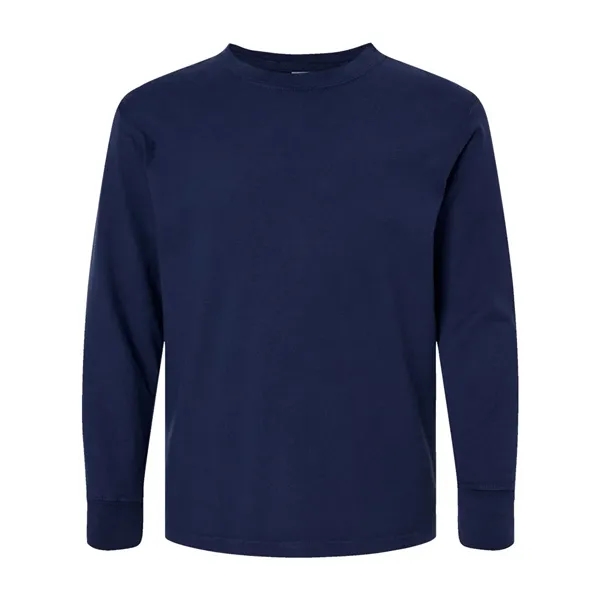 ComfortWash by Hanes Garment Dyed Youth Long Sleeve T-Shirt... from ASI 84358 S&S Activewear