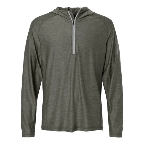 HUK Men's Atoll Half-Zip Hooded Pullover... from ASI 84358 S&S Activewear