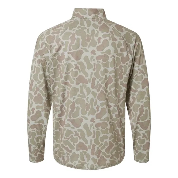 HUK Men's Airweight KC Printed Quarter-Zip Pullover... from ASI 84358 S&S Activewear