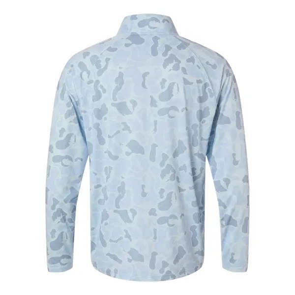 HUK Men's Airweight KC Printed Quarter-Zip Pullover... from ASI 84358 S&S Activewear