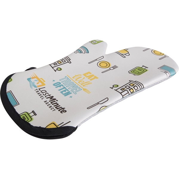 Here's a modern oven mitt design with a neoprene front that... from ASI 61966 HPG / Beacon Promotions