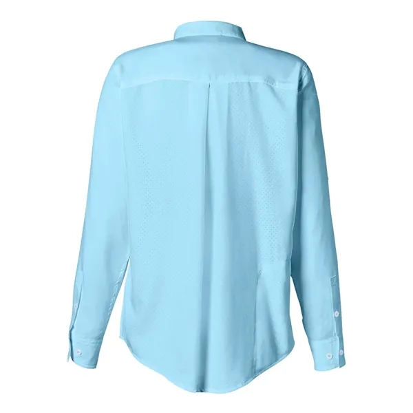 HUK Women's Tide Point Long Sleeve Shirt... from ASI 84358 S&S Activewear