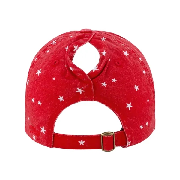Infinity Her Women's Garment-Washed Fashion Print Cap... from ASI 84358 S&S Activewear
