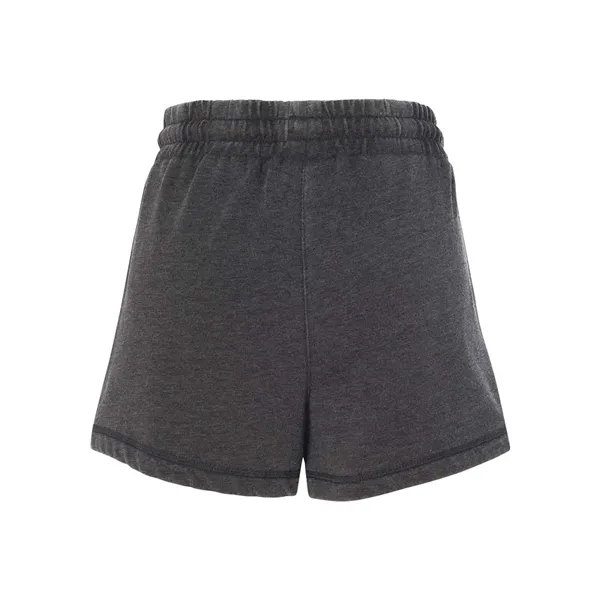 Women's stone and enzyme-washed rally shorts made of cotton/polyester fleece.... from ASI 84358 S&S Activewear