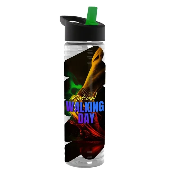 Garyline® Slim Fit Bottle with Flip-Straw Lid - 24 oz.... from ASI 40480 Koozie Group