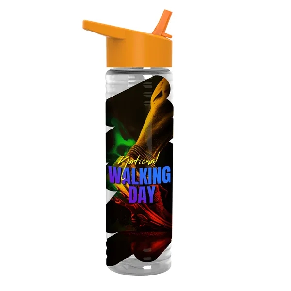 Garyline® Slim Fit Bottle with Flip-Straw Lid - 24 oz.... from ASI 40480 Koozie Group