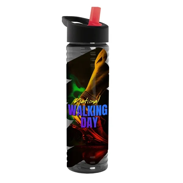 Garyline® Slim Fit Bottle with Flip-Straw Lid - 24 oz.... from ASI 40480 Koozie Group