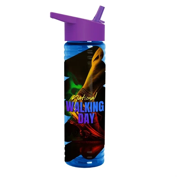 Garyline® Slim Fit Bottle with Flip-Straw Lid - 24 oz.... from ASI 40480 Koozie Group
