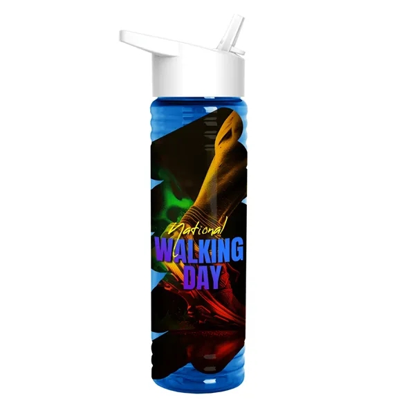 Garyline® Slim Fit Bottle with Flip-Straw Lid - 24 oz.... from ASI 40480 Koozie Group
