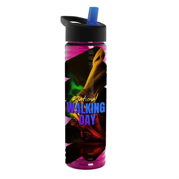 Garyline® Slim Fit Bottle with Flip-Straw Lid - 24 oz.... from ASI 40480 Koozie Group