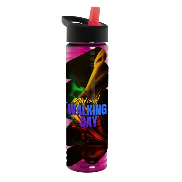 Garyline® Slim Fit Bottle with Flip-Straw Lid - 24 oz.... from ASI 40480 Koozie Group