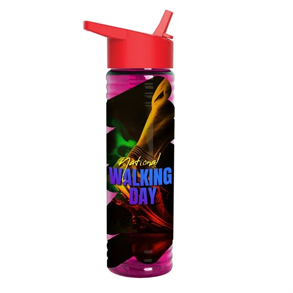 Garyline® Slim Fit Bottle with Flip-Straw Lid - 24 oz.... from ASI 40480 Koozie Group