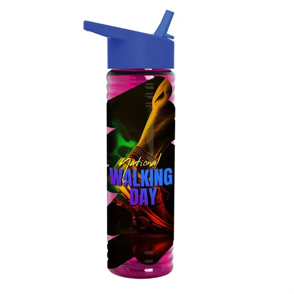Garyline® Slim Fit Bottle with Flip-Straw Lid - 24 oz.... from ASI 40480 Koozie Group