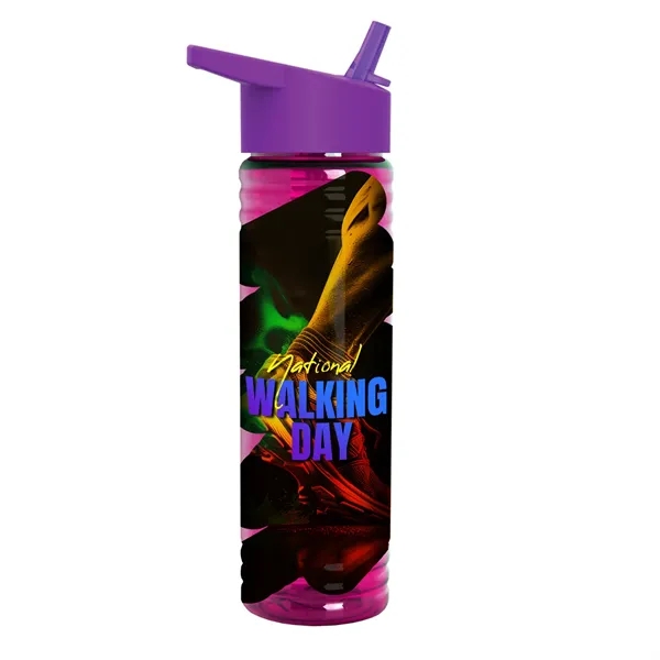 Garyline® Slim Fit Bottle with Flip-Straw Lid - 24 oz.... from ASI 40480 Koozie Group