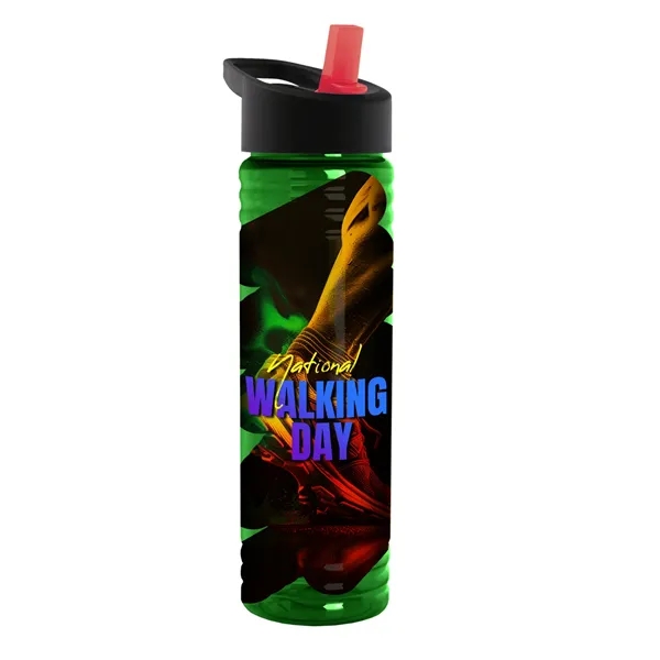 Garyline® Slim Fit Bottle with Flip-Straw Lid - 24 oz.... from ASI 40480 Koozie Group