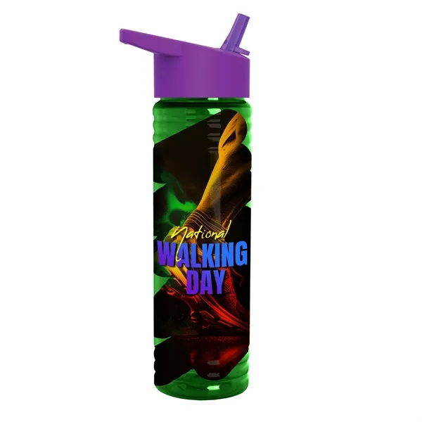 Garyline® Slim Fit Bottle with Flip-Straw Lid - 24 oz.... from ASI 40480 Koozie Group