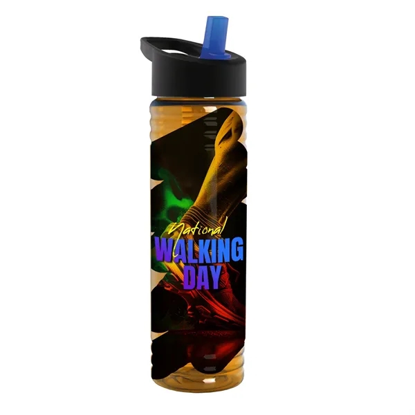 Garyline® Slim Fit Bottle with Flip-Straw Lid - 24 oz.... from ASI 40480 Koozie Group