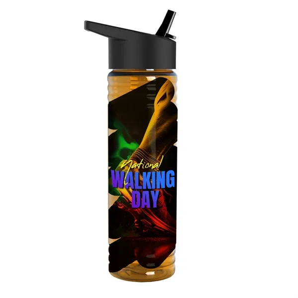 Garyline® Slim Fit Bottle with Flip-Straw Lid - 24 oz.... from ASI 40480 Koozie Group