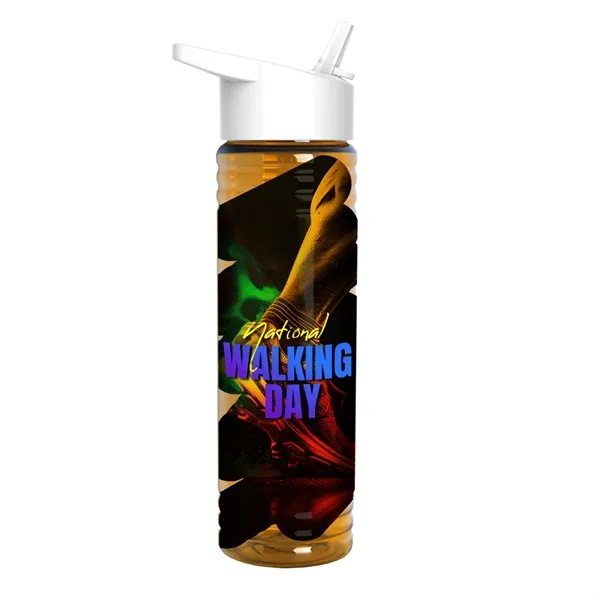 Garyline® Slim Fit Bottle with Flip-Straw Lid - 24 oz.... from ASI 40480 Koozie Group