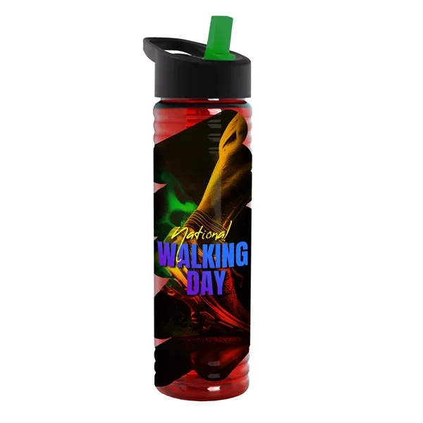 Garyline® Slim Fit Bottle with Flip-Straw Lid - 24 oz.... from ASI 40480 Koozie Group