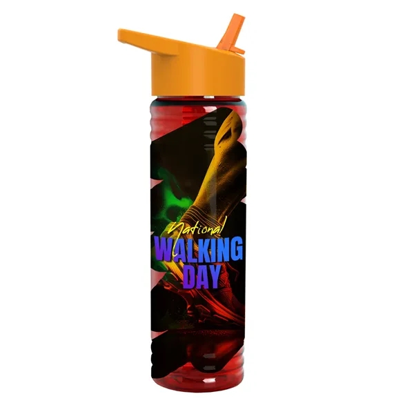Garyline® Slim Fit Bottle with Flip-Straw Lid - 24 oz.... from ASI 40480 Koozie Group