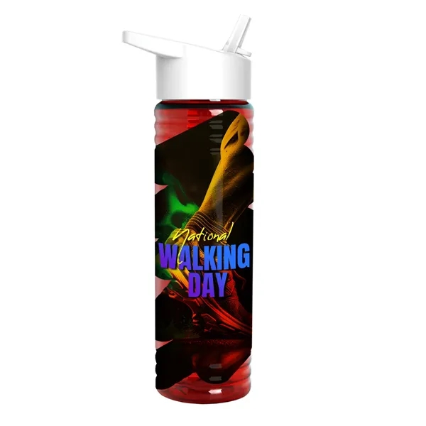 Garyline® Slim Fit Bottle with Flip-Straw Lid - 24 oz.... from ASI 40480 Koozie Group