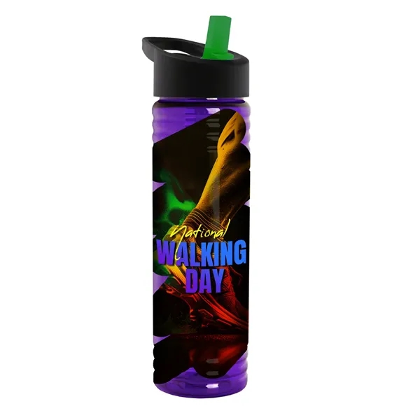 Garyline® Slim Fit Bottle with Flip-Straw Lid - 24 oz.... from ASI 40480 Koozie Group