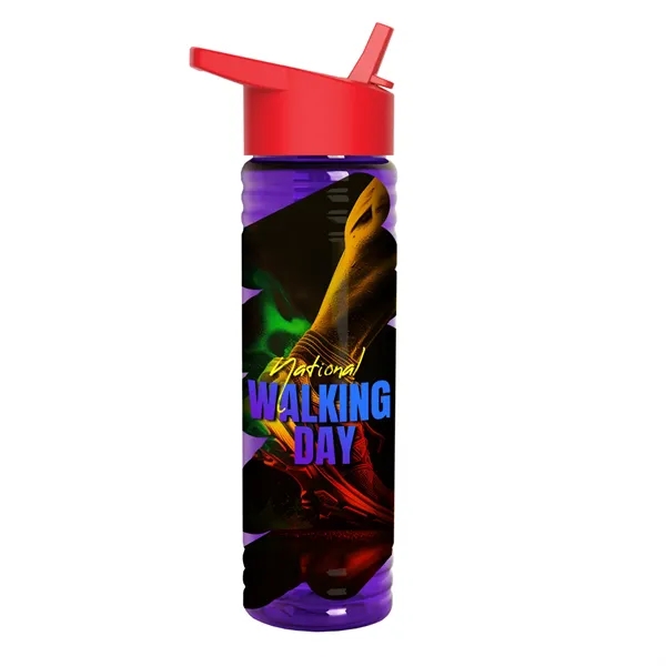 Garyline® Slim Fit Bottle with Flip-Straw Lid - 24 oz.... from ASI 40480 Koozie Group