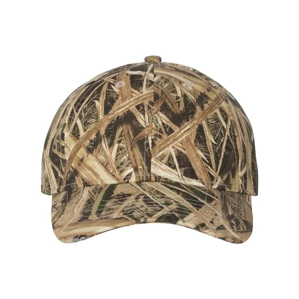 Structured, mid-profile mossy oak camouflage cap. Blank product.... from ASI 84358 S&S Activewear