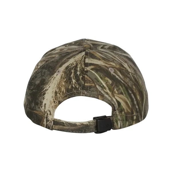 Structured, mid-profile mossy oak camouflage cap. Blank product.... from ASI 84358 S&S Activewear