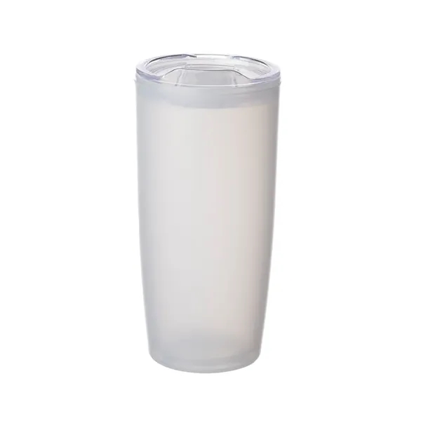 22 oz. BPA and BSA free double wall plastic tumber for... from ASI 37218 Athena Promo (tm)