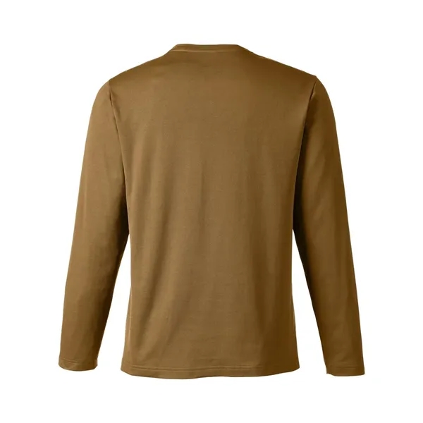 Harriton Charge Snag and Soil Protect Long Sleeve T-Shirt... from ASI 84358 S&S Activewear