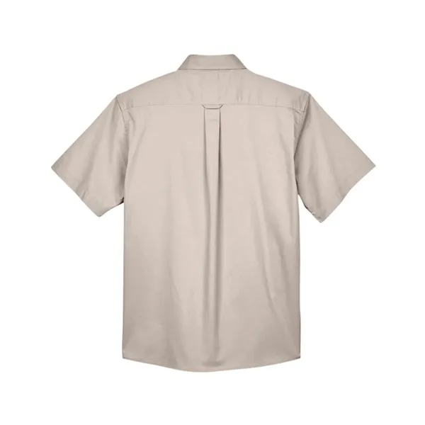 Harriton Easy Blend™ Twill Shirt with Stain-Release... from ASI 84358 S&S Activewear