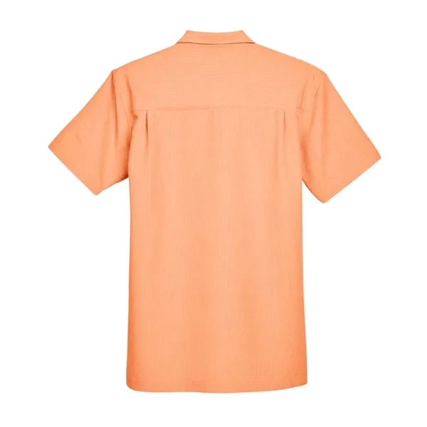 Harriton Barbados Textured Camp Shirt... from ASI 84358 S&S Activewear