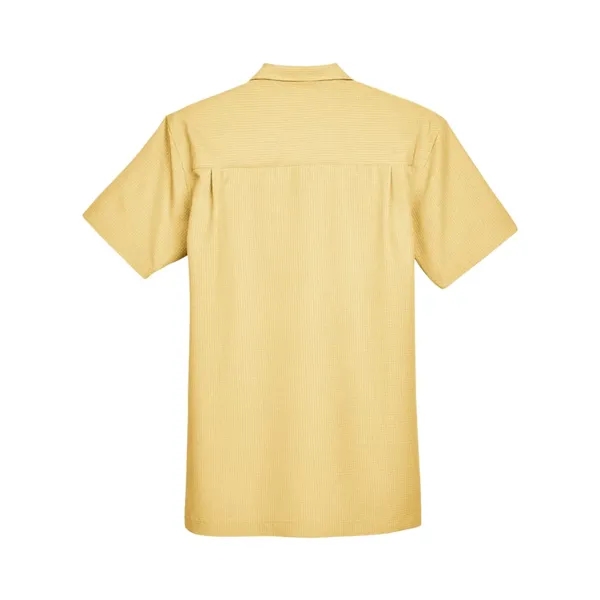 Harriton Barbados Textured Camp Shirt... from ASI 84358 S&S Activewear