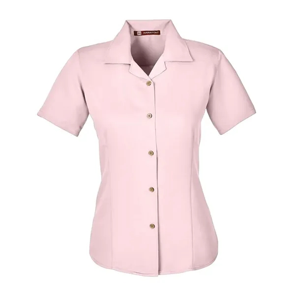 Harriton Women's Bahama Cord Camp Shirt... from ASI 84358 S&S Activewear
