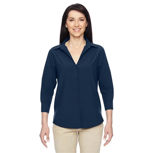 Harriton Women's Paradise Three-Quarter Pullover Sleeve P...... from ASI 84358 S&S Activewear