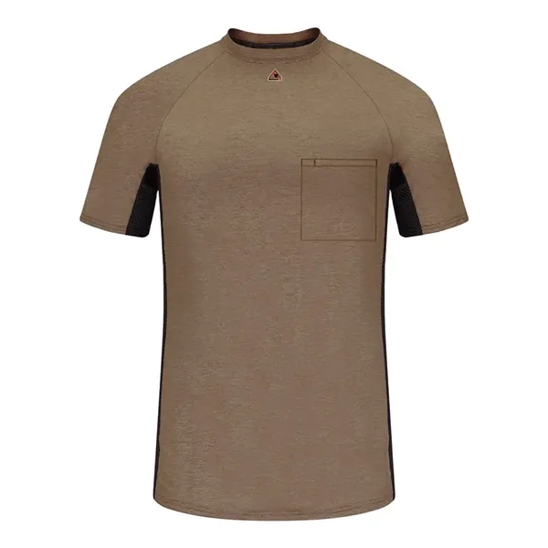 Short Sleeve FR Two-Tone Base Layer with Concealed Chest ...... from ASI 84358 S&S Activewear