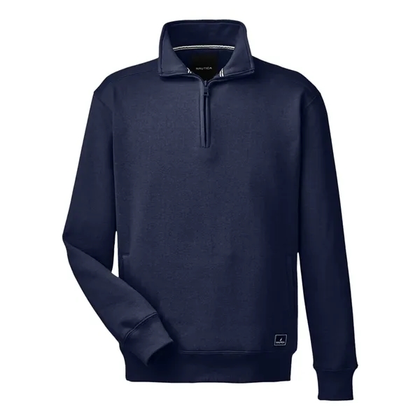 Nautica Anchor Fleece Quarter-Zip Sweatshirt... from ASI 84358 S&S Activewear