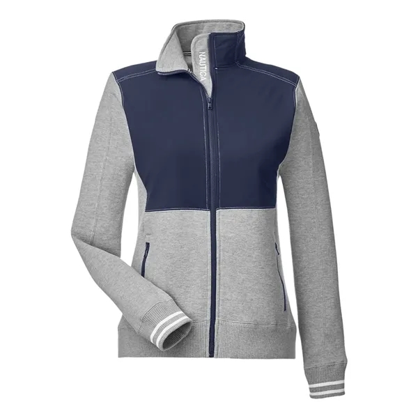 Nautica Women's Navigator Fleece Full-Zip Jacket... from ASI 84358 S&S Activewear