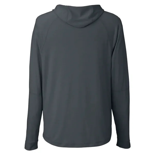 North End JAQ Stretch Performance Hooded Long Sleeve T-Shirt... from ASI 84358 S&S Activewear