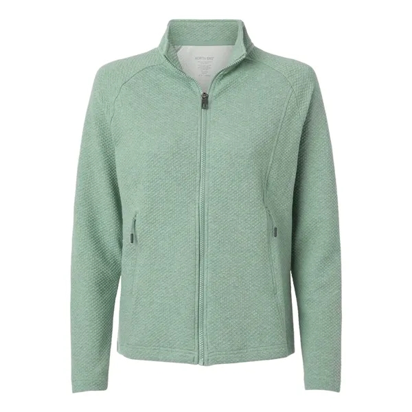 North End Women's Spirit Textured Full-Zip... from ASI 84358 S&S Activewear