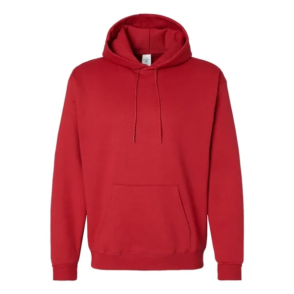 Cotton/polyester fleece pullover hoodie with an extra-large front pouch pocket and... from ASI 84358 S&S Activewear