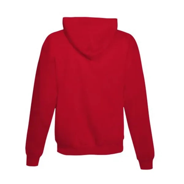 Cotton/polyester fleece pullover hoodie with an extra-large front pouch pocket and... from ASI 84358 S&S Activewear